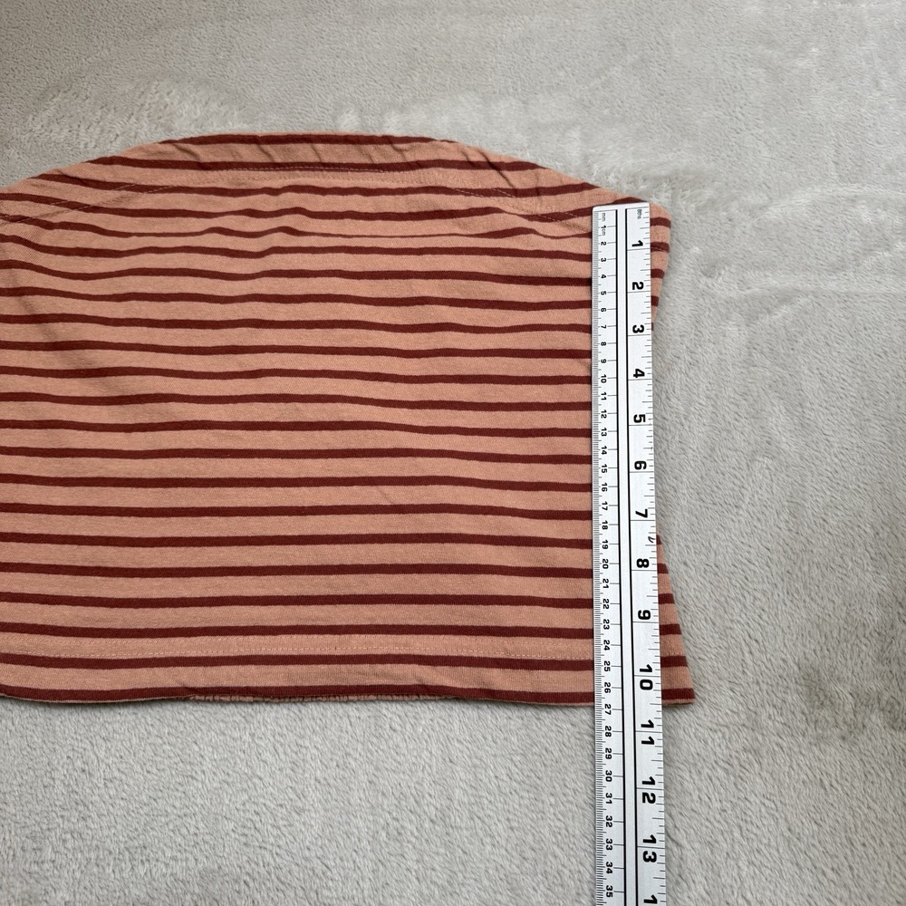 Free People Free-Est Sailor Tube Top Set Women M Burnt Henna Stripe Resort Beach - Picture 12 of 16